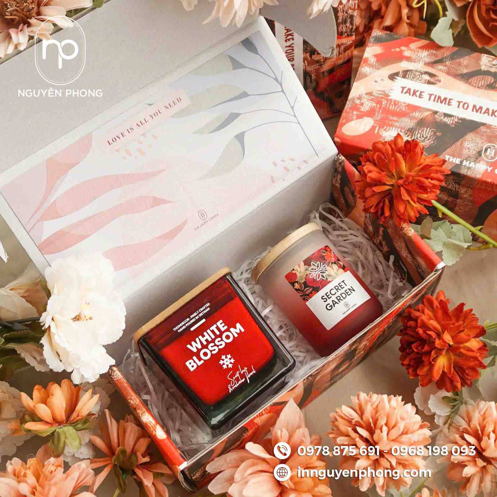 Hộp nến thơm chất lượng, an toàn 